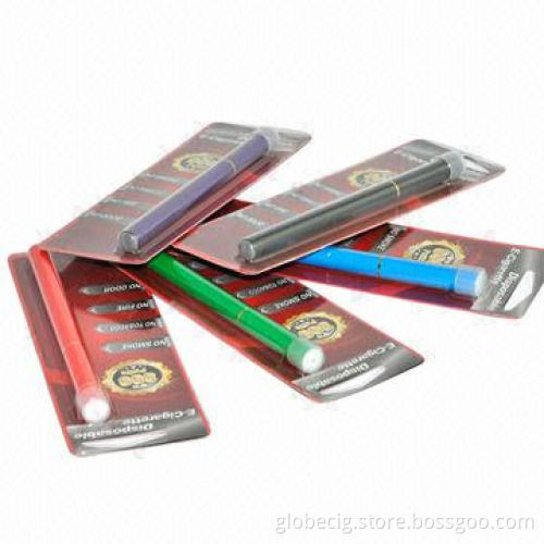 Disposable e-cigarette with 350mAh battery, soft tip, real cigarette feel, Slb Globcig